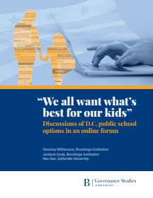 Cover image from Brookings Institution study of school segregation